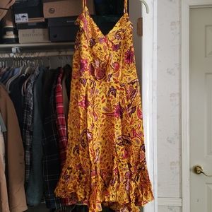 Tamga Designs adorable golden yellow summer dress